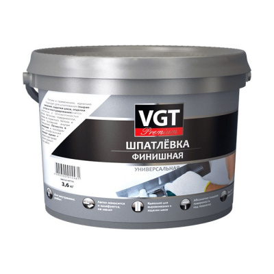 VGT Шпатлевка финишная универсальная Premium 16 кг